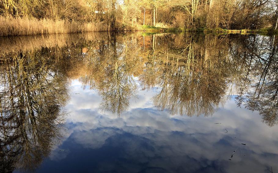 Learn a bit of local lore while exploring Siegelbach Park in